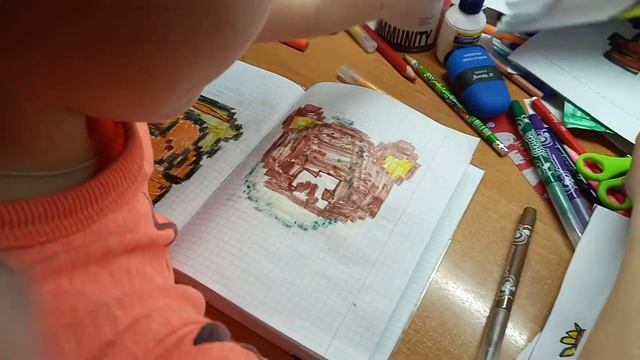 как рисовать лицо компота из майнкрафта