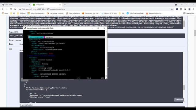 BeyondTrust Secrets-Safe Integration Kubernetes
