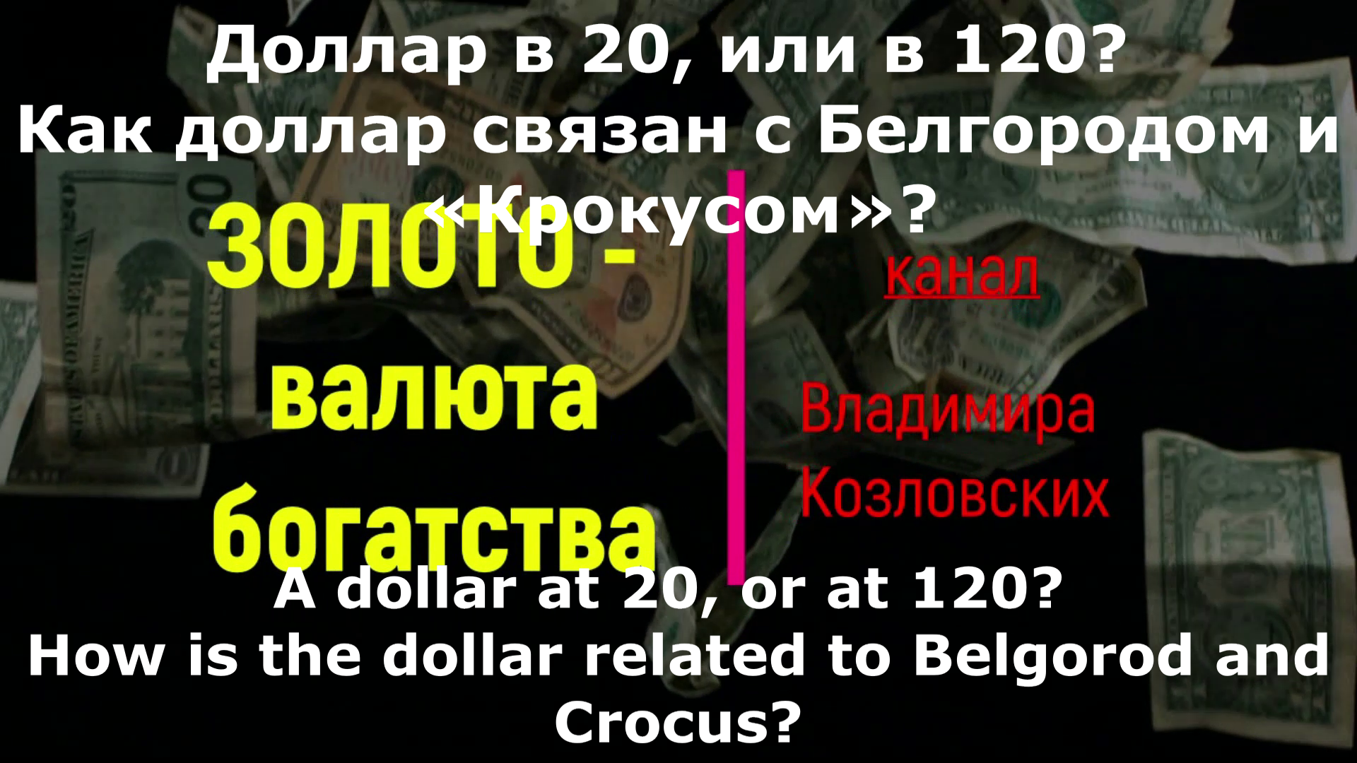 Ч.3 Доллар-Золото-Рубль. Исполнение прогноза доллар рубль. Прогноз на 2-3 КВ. Апрель  2024.