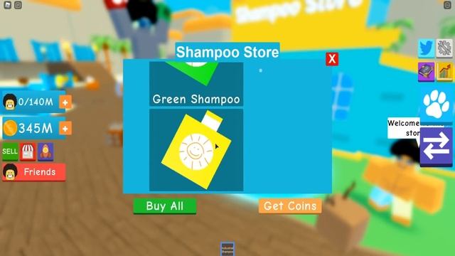 НУБ против ПРО против ЧИТЕРА в Эволюции ВОЛОС Shampoo Simulator Roblox