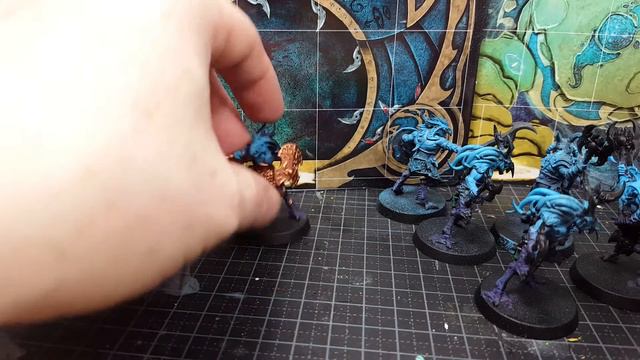 en kikk på Warhammer Quest Silver Tower Tzaangors NORSK