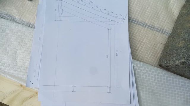 Строительство навеса для автомобиля
