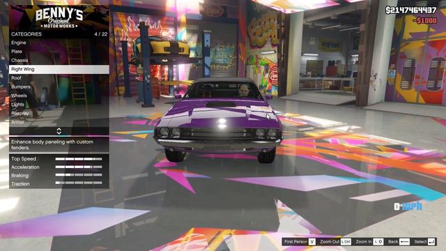 GTA 5 ONLINE - GAUNTLET CLASSIC VS GAUNTLET HELLFIRE (WHICH IS FASTEST?)