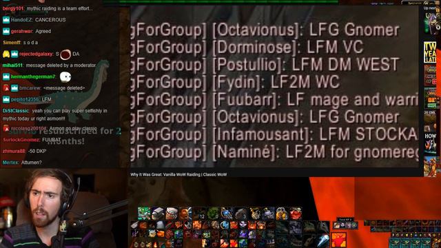 Asmongold Reacts To "Why It Was Great: Vanilla WoW Raiding" By Tips Out