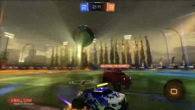 Трудный раунд Rocket league
