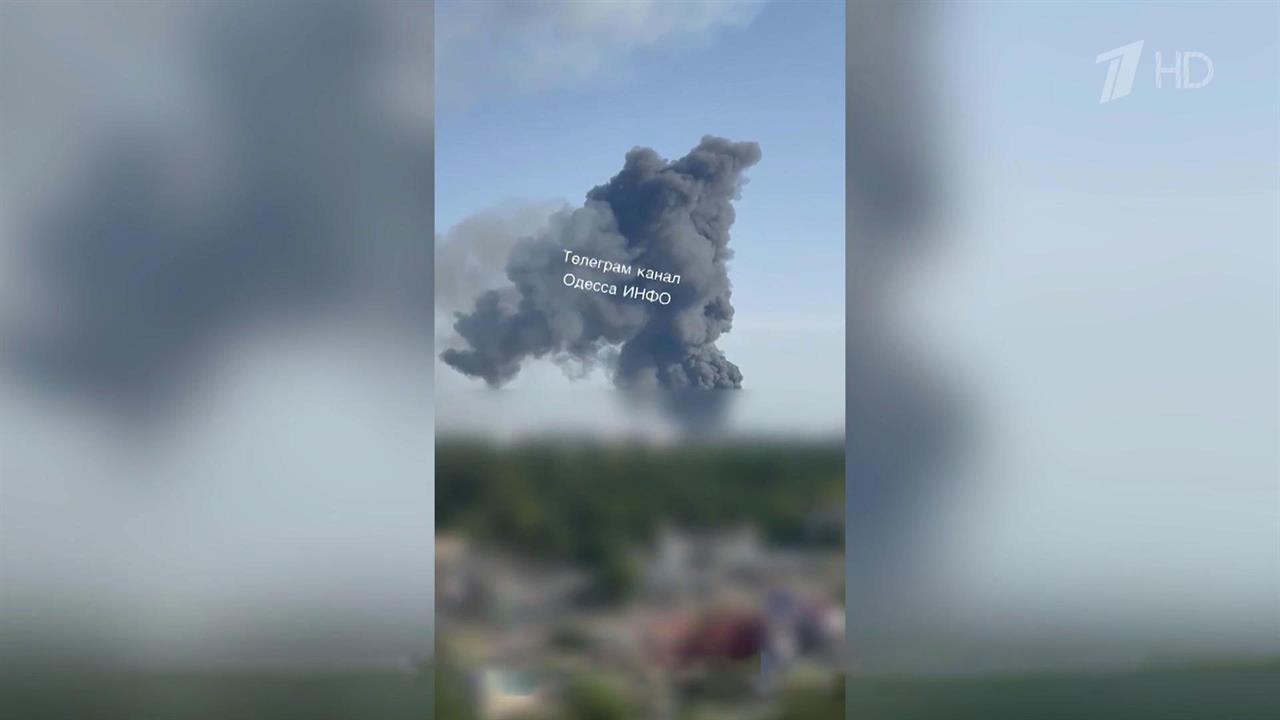 Мощные взрывы прогремели утром в Одессе