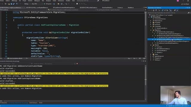Entity Framework Core C - Développer rapidement et efficacement. Exemple concret.