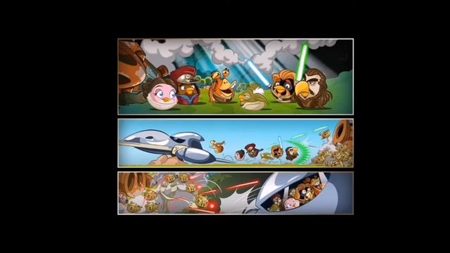 Todas las escenas de invasión en Nabbo de Angry Birds Star Wars 2