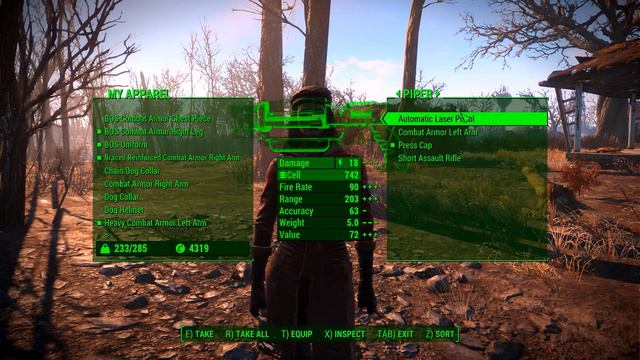 Fallout 4 tutorial: How to equip gear on your companions