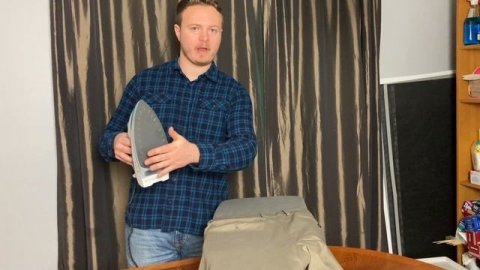 How To IRON Pants For Beginners! - Ironing Pants Step By Step