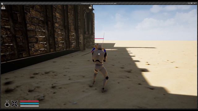 UE4 Combat System - Katana Attack Animations