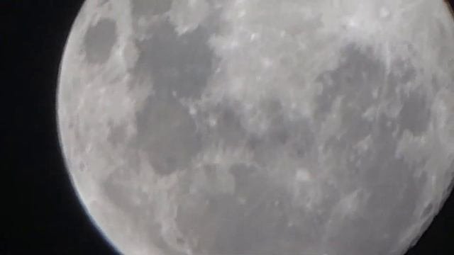 Sony Hx100v Moon Zoom test