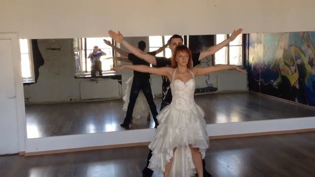 Репетиция танца - Вера и Дмитрий