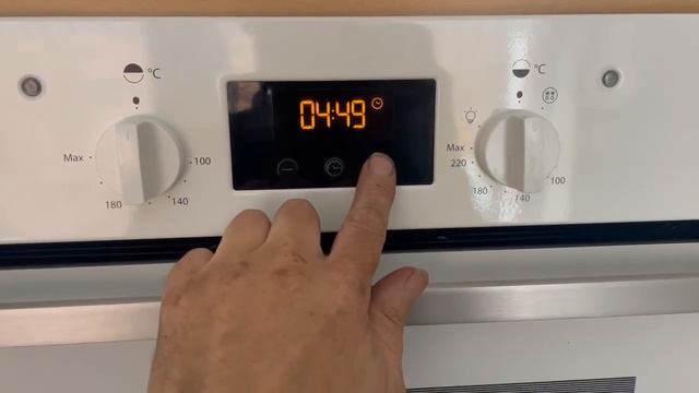 Indesit Oven Clock Reset