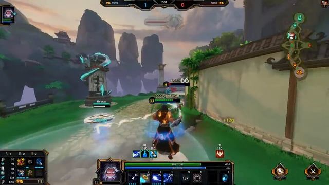 Smite Ranked Duel Zeus vs Hou Yi (срань)