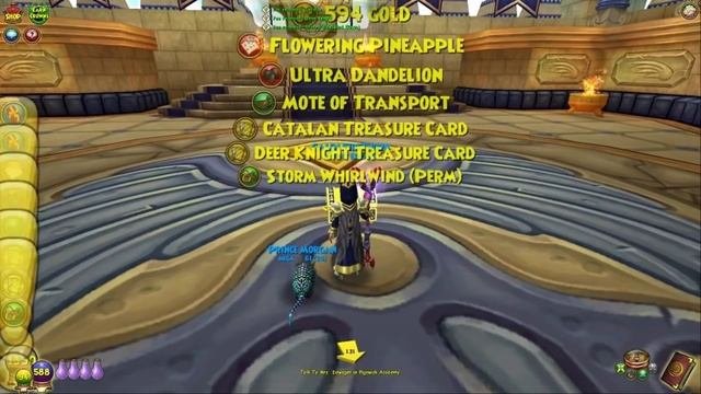 Wizard101: Zeus One Shot Challenge Gauntlet Drops List - Gems Gear  More!