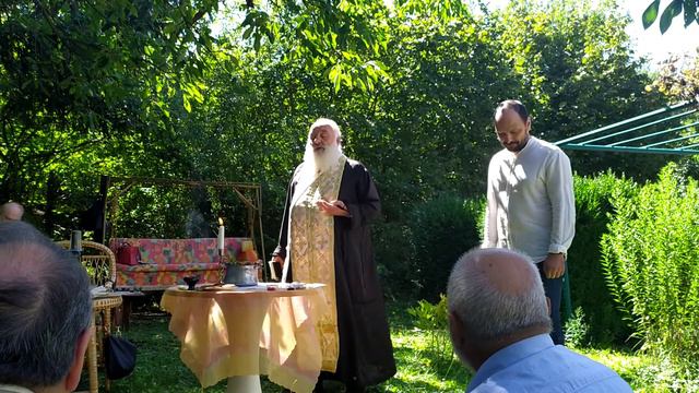 Благодарствен молебен и водосвет в памет на епископ Вулфила