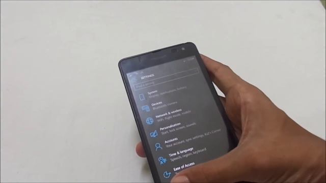 Windows 10 Build 10149.0 in microsoft lumia 535