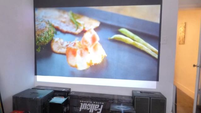 WHY BUY A projector if your just going to cheat yourself out of a great picture?