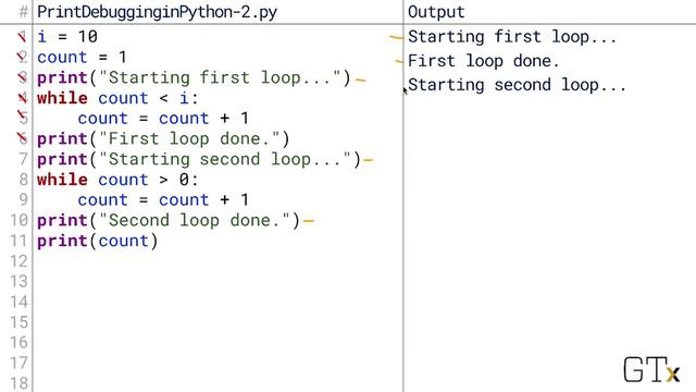 Print Debugging in Python (1.3.5.1)