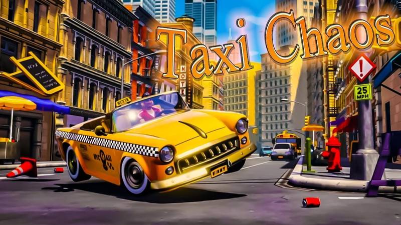 Бешеное такcи Taxi Chaos