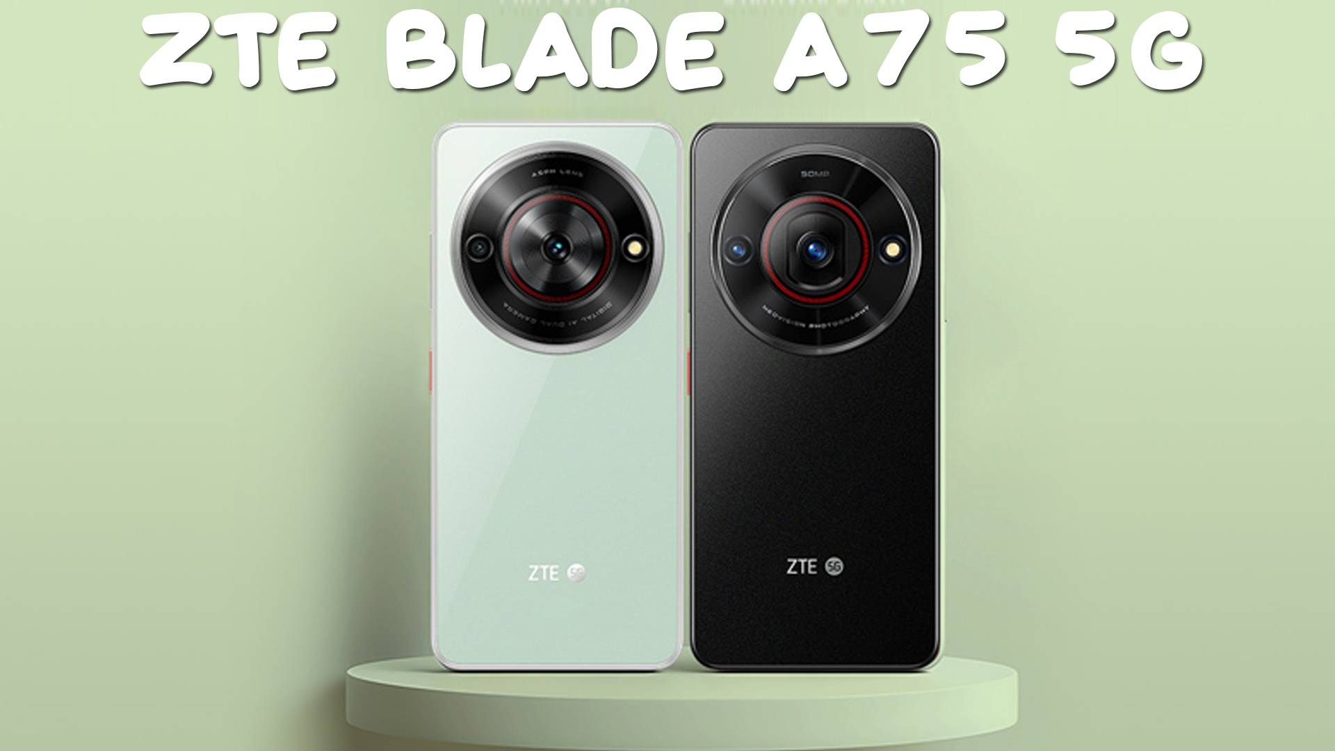 ZTE Blade A75 5G первый обзор на русском