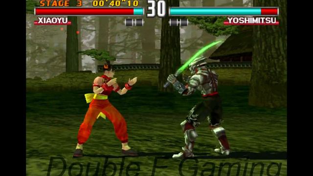 Xiaoyu with Yoshimitsu Best Moves Gameplay - Tekken 3 (Arcade Version)