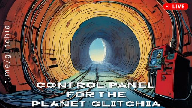 Пульт управления планетой глючных роботов Гличия - Control panel for the planet Glitchia