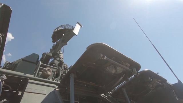 Боевая работа расчетов ЗРК «Тор-М2» Западного военного округа