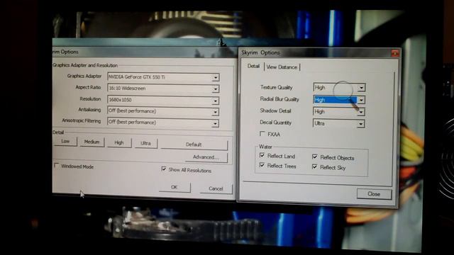 AMD Gaming Computer: Skyrim Settings
