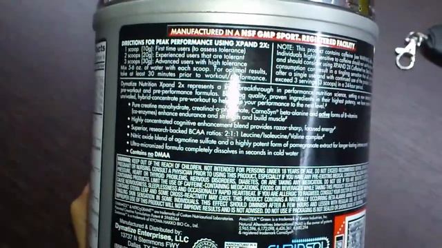 Dymatize Xpand 2x