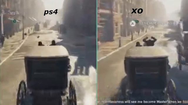 Assassin's Creed Syndicate PS4 VS XBOX ONE (Graphism Comparaison)