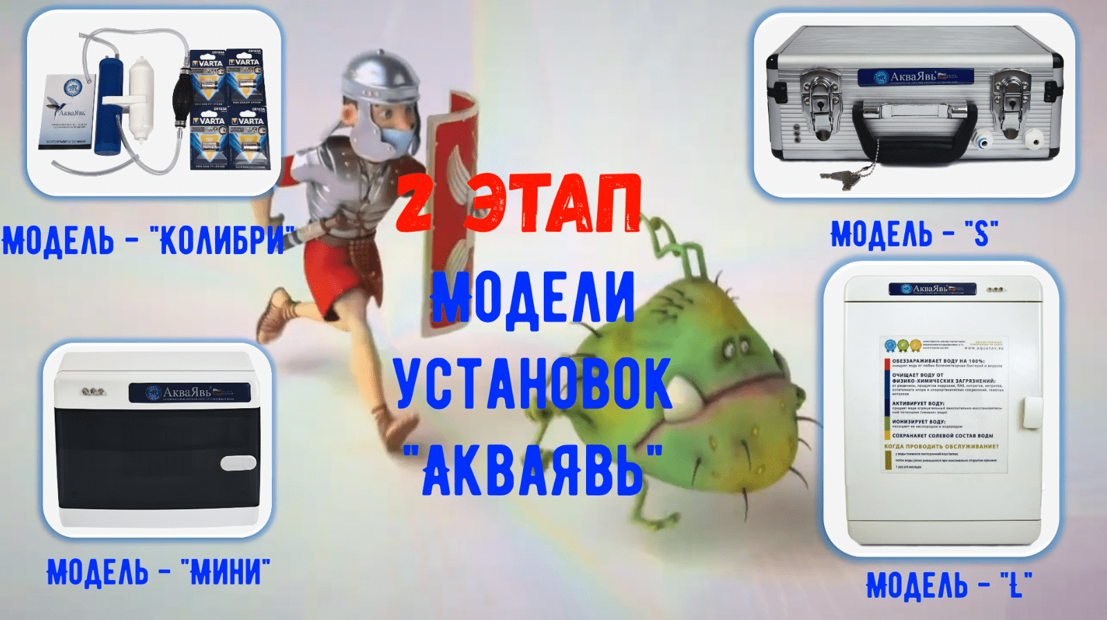 Процесс очистки воды с помощью установки АкваЯвь