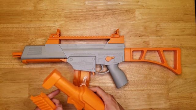 I Review SPLATRBALL MODS you can buy to UPGRADE SRB400 Gel Blaster - Stock, Sight Rail, Front Handl