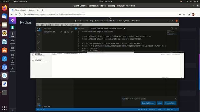 3/ -influxdb-  python