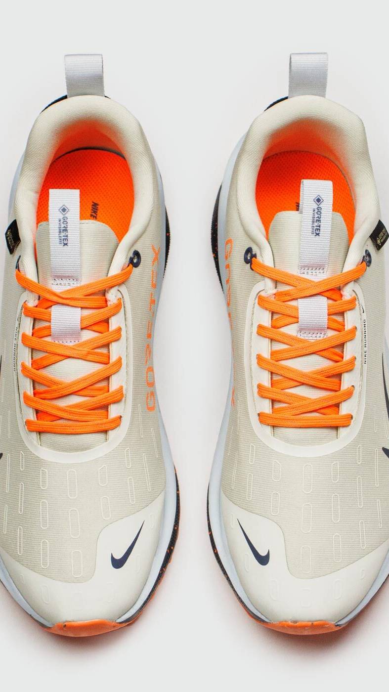 Кроссовки Nike Infinity Run 4 GORE-TEX Grey Orange