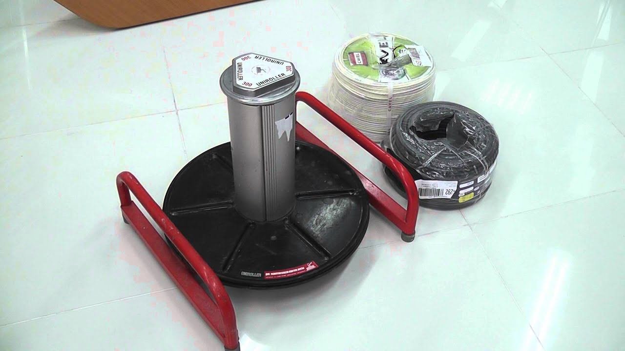 Кабельный размотчик UNIROLLER-300. Обзор