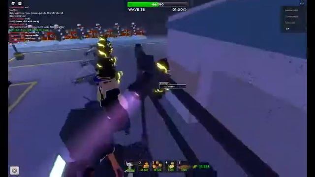 Chilling with e dj song 2 roblox: tds Tower defense simulator