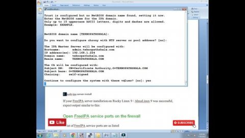 How to install & Configure FreeIPA Server on Rocky Linux 9 | Manage Users and Group in FreeIPA |
