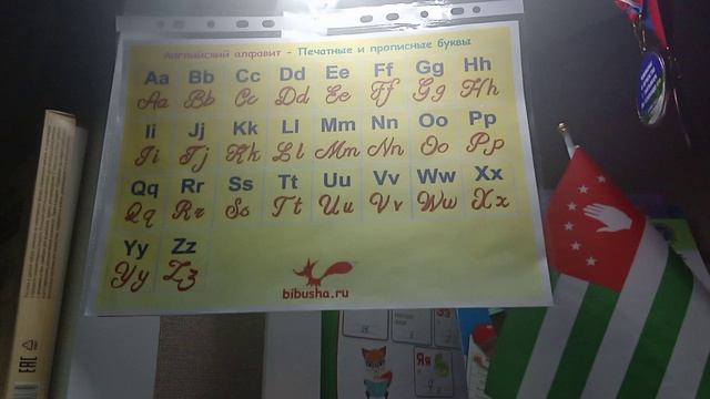 английский алфавит ??????????