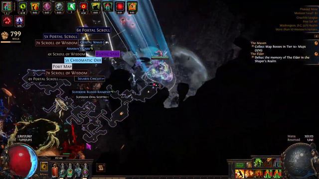 [POE 3.21] Poison Totem Trickster Redeemer Map Showcase