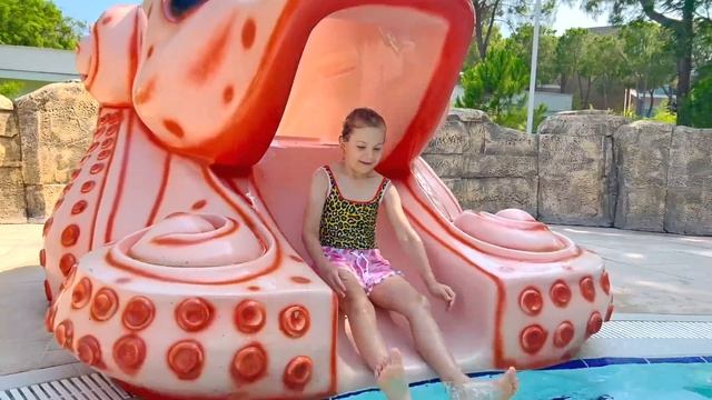 Diana Roma and Oliver Have a Fun Day at the Kids Club