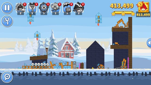 Angry Birds Friends. Snoutdown Hamalanche. All levels 3 stars. Passage from Sergey Fetisov