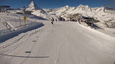 Zermatt ski resort. Switzerland. Горнолыжный курорт Церматт. Швейцария