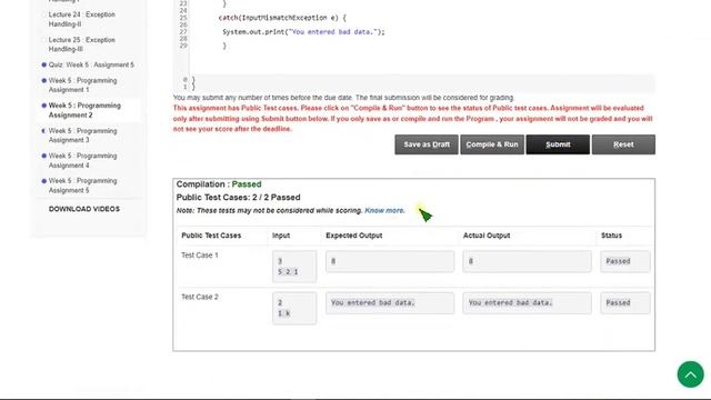Programming in Java|| WEEK-5 Programming assignment Answers 2023||NPTEL||#SKumarEdu