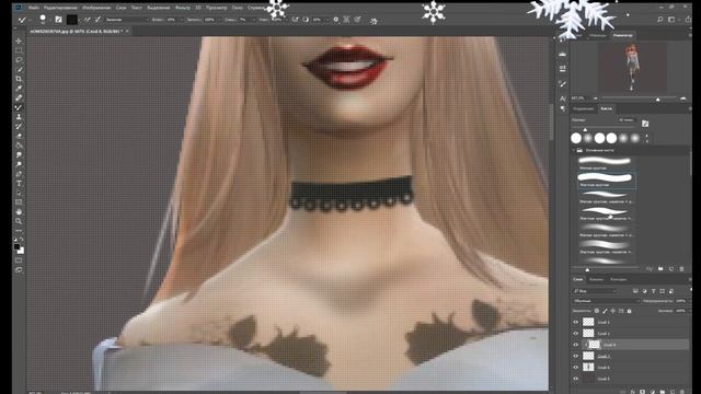 ❄️НЕ НОВОГОДНЯЯ ОБРАБОТКА СКРИНШОТА ❄️| SIMS 4 SCREENSHOT EDITING
