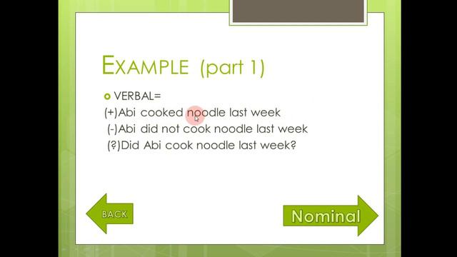 Simple Past Tense