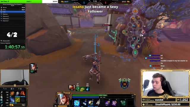 FIRST SEASON 8 DUEL RECORDING! MY FAVORITE NEW ERLANG SKIN! - Masters Ranked Duel - SMITE