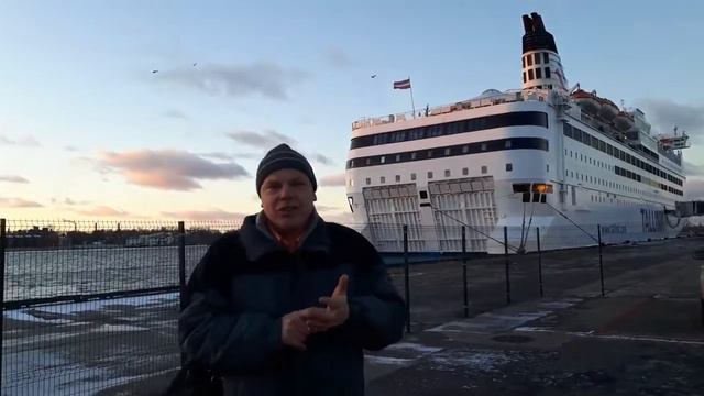 Поездка в Швецию 1 Морской вокзал  Встреча, треп про биткоинт