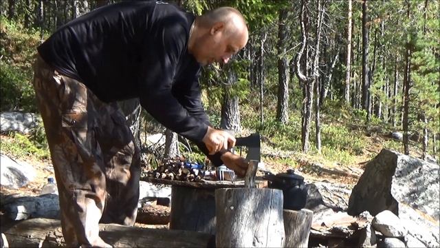 СЕВЕРНАЯ КАРЕЛИЯ  ПЯОЗЕРО КУНДОЗЕРО КУКАС 3 ЧАСТЬ